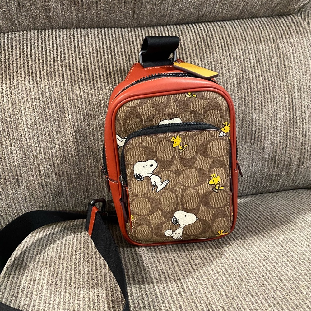 Snoopy Coach small cross body